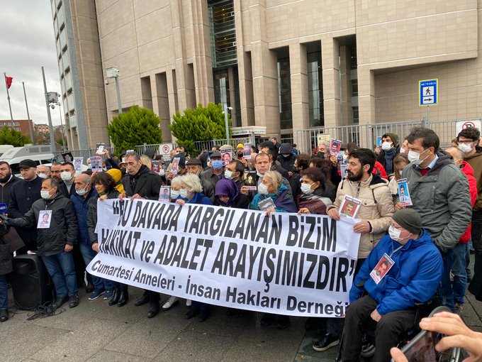 Cumartesi Anneleri davası: Beraat talepleri reddedildi